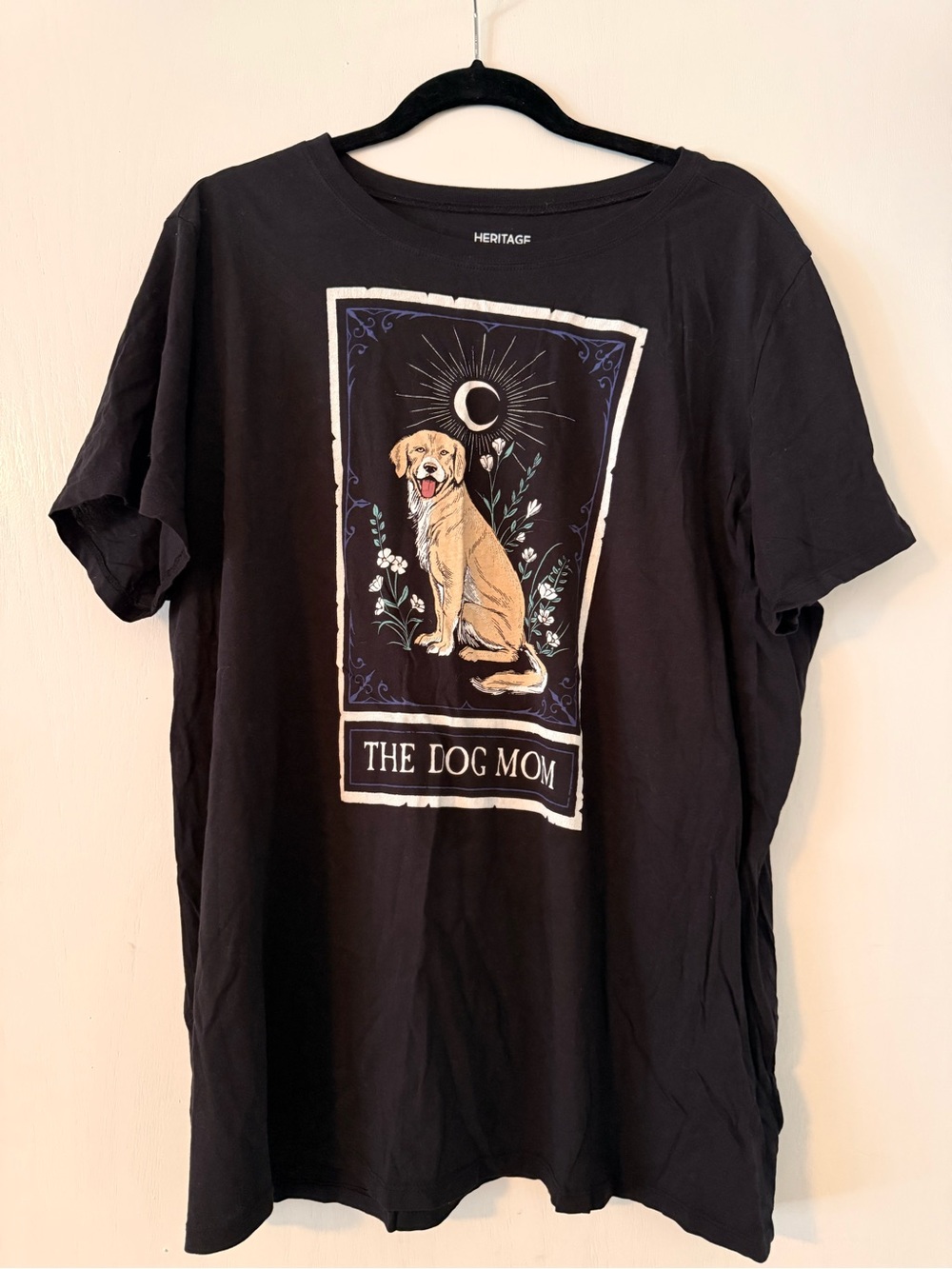 torrid Black Graphic Tee The Dog Mom